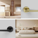Zinc Knurled Handle - Keyless Lock