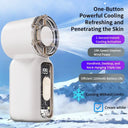 Mini Rechargeable Fan Digital Display Fast Cooling