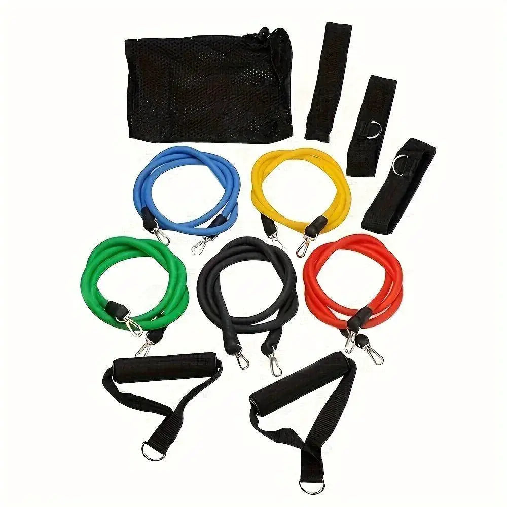 11-Piece Resistance Band Set for Full-Body Workouts Kit - OurLum.com