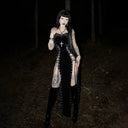 Velvet Gothic Maxi Dress For Women Today