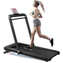 3 In 1 Foldable Desk Treadmill With Auto Incline And 18 Inch Belt