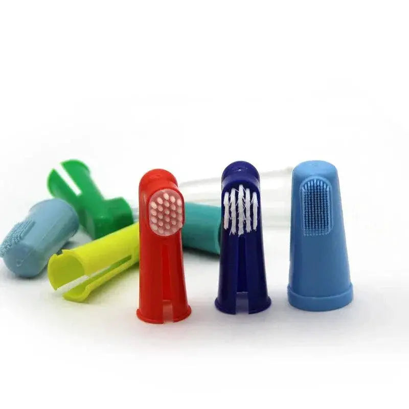 Soft Pet Finger Toothbrush For Fresh Breath Dental Care