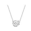 Hello Kitty Zircon Pendant Sparkling Elegance Jewelry