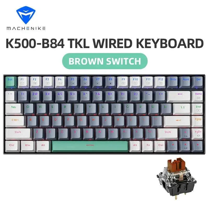 Machenike TKL Mechanical Keyboard Keys Compact Gaming — product view 9