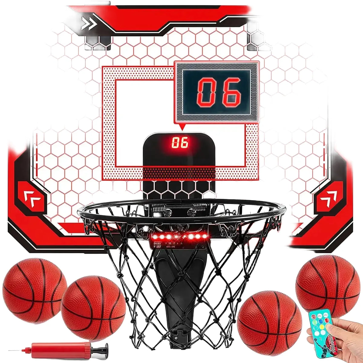 Joyfy Light Up Mini Basketball Hoop — product view 1
