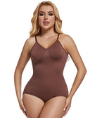 Seamless Backless Bodysuit Shapewear for Women Tummy Control