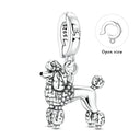 Silver Charm Pendant Celtic Dragon