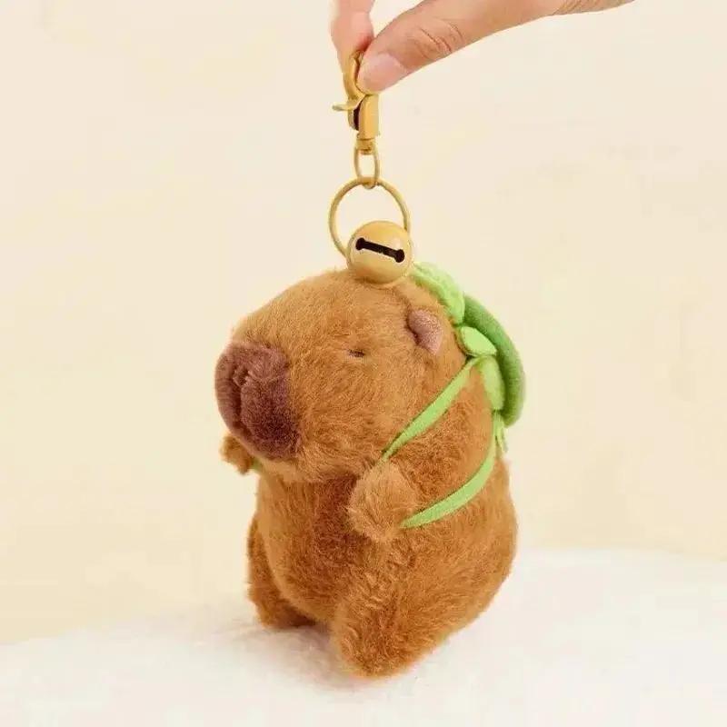 Capybara Plush Keychain Bag Charm Gift For Animal Lovers