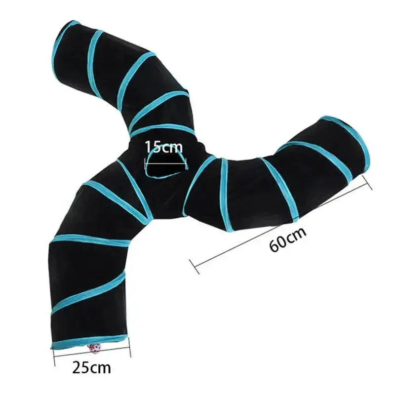 Cat Tunnel Tube Fun Kitty Toy For Endless Playtime