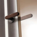 Matte Black Nickel Privacy Door Lever