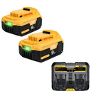 20V Lithium Ion Battery Pack 6000mAh for Power Tools