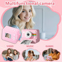 Portable instant digital camera prints