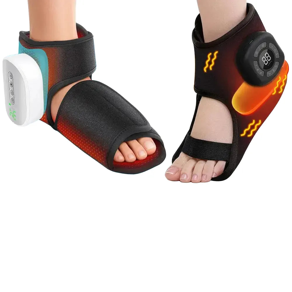 Cordless Foot Massager Ankle Wrap Modes Warm Relief — product view 1
