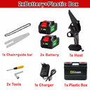 Gisam Electric Chainsaw Fast Cutting for Woodworking Gardening