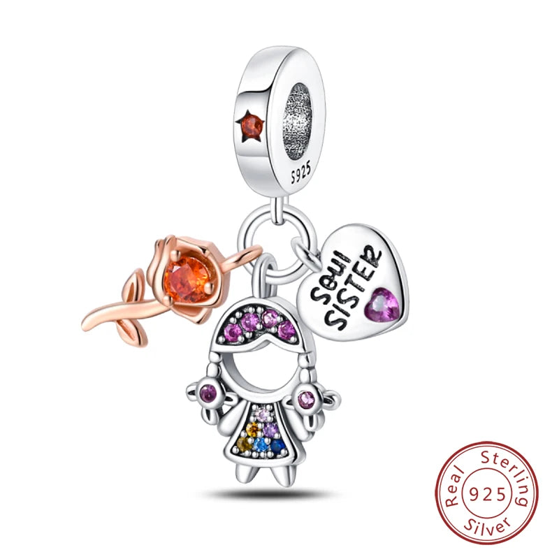 Sterling Silver Sisters Friends