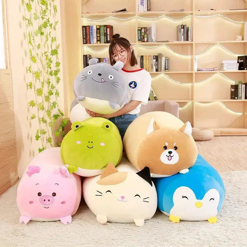 Soft Animal Cartoon Plush Pillow Cushion Toy for All Ages