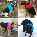 Winter Warm Waterproof Dog Vest Jacket for Large Breeds