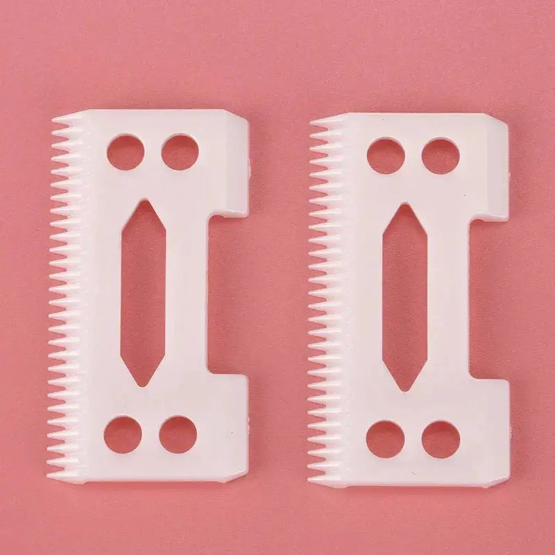 New 10Pcs 28 Teeth Zirconia Ceramic Clipper Blade Set