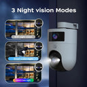 4K Dual Lens Security Camera for Homes