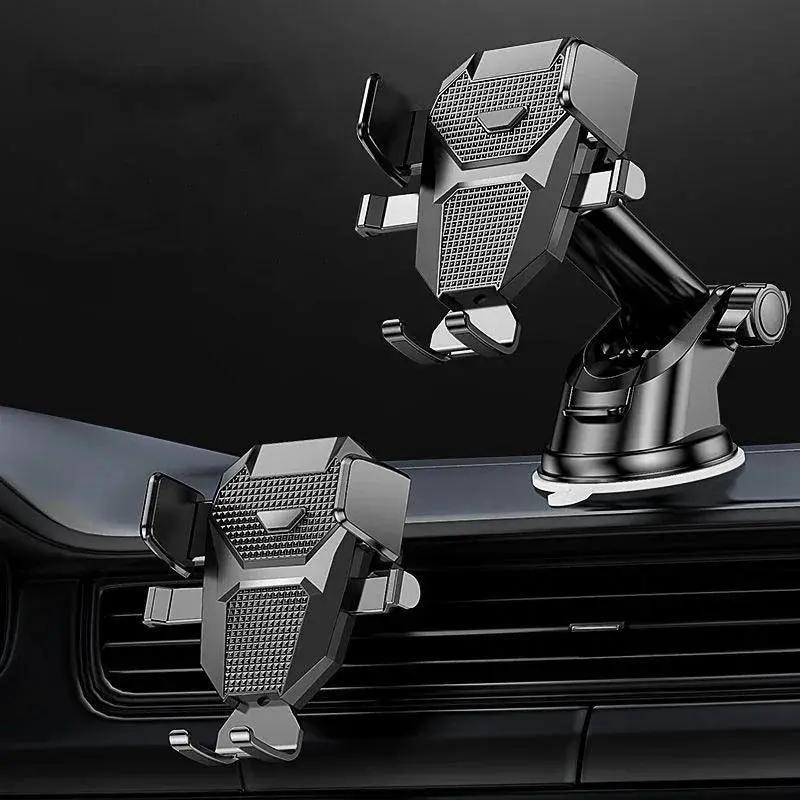 Magnetic Car Phone Holder With 360 Degree Rotation Mount