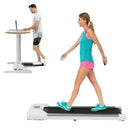Portable Dual Walking Pad Under Desk Treadmill Remote LED Display
