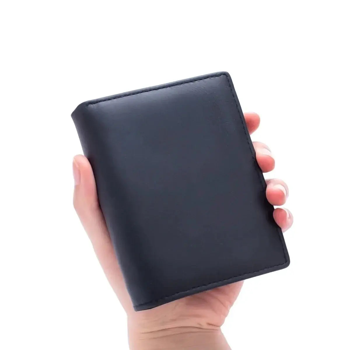 Men's Genuine Leather Wallet RFID Coin Purse For Men