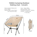TARKA Foldable Camping Chairs Set Lightweight Ultralight