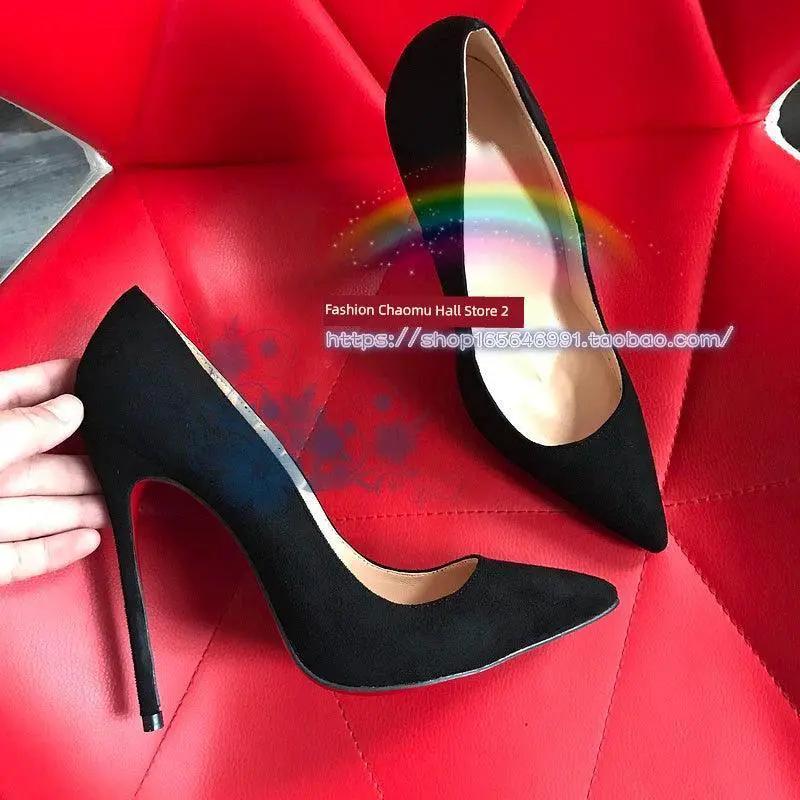 Real Shot Flats Elegant High Heels With Chic Design