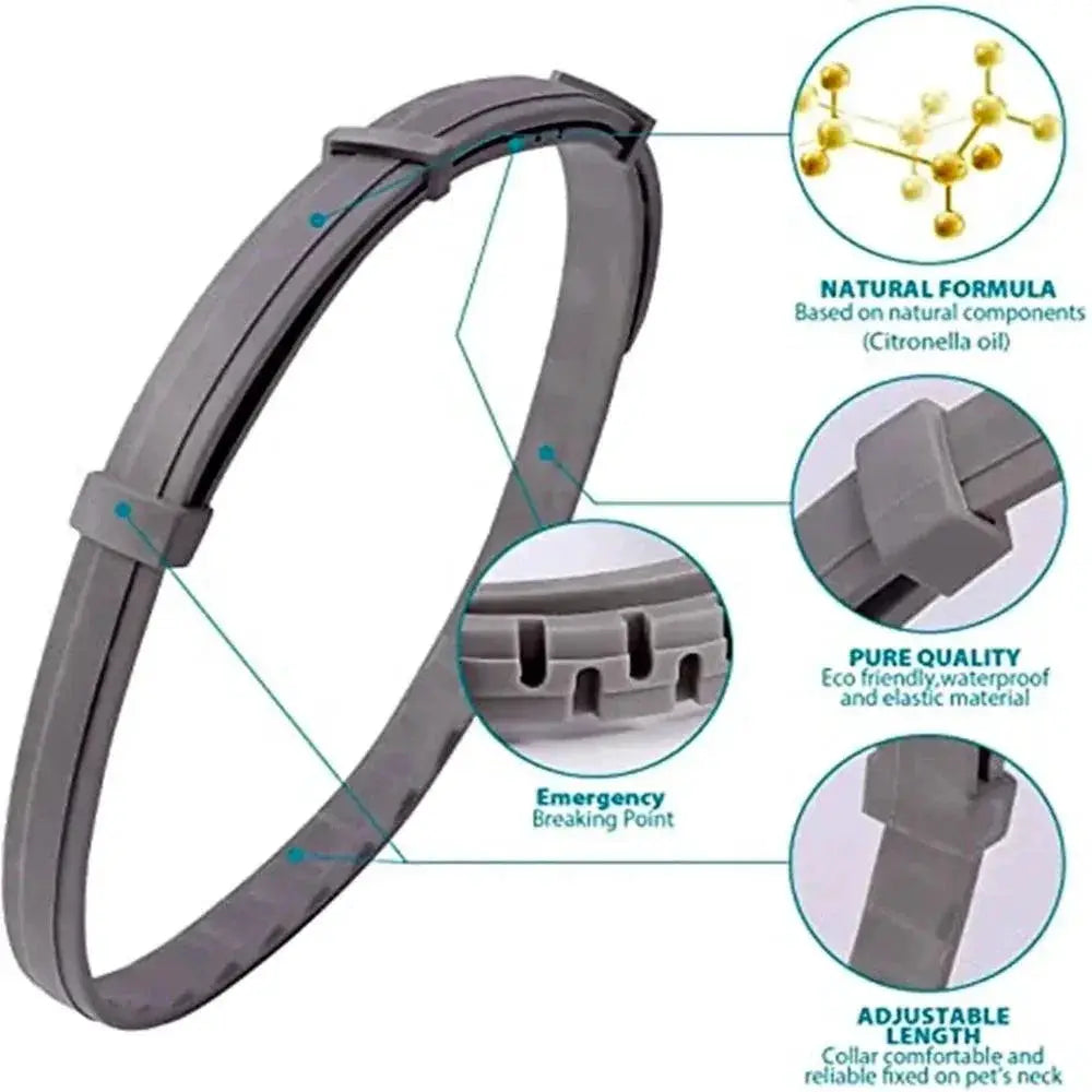 Adjustable Vet Anti Flea Tick Collar For Cats And Dogs