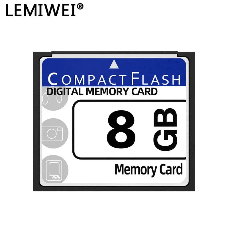 Lemiwei CF Card Compact Flash Digital Memory Card 256MB 512MB 1GB 2GB 4GB 8GB 16GB 32GB 64GB High Storage Card for Camera