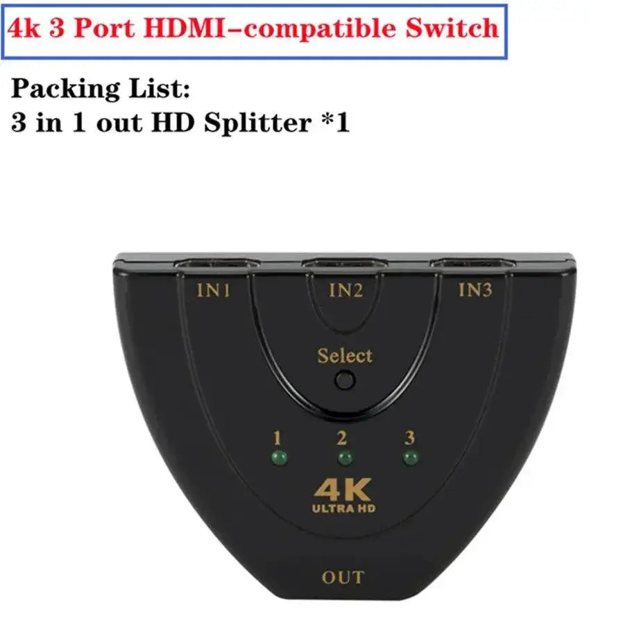 Seamless HDMI Switcher Hub for Gamers — product view