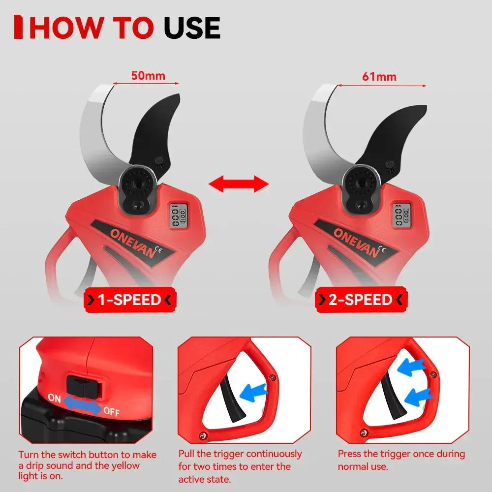ONEVAN Sharp Pruning Shears for Gardeners — product view 13