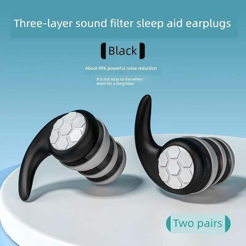 German Silicone Noise Reduction Earplugs For Quiet Comfort