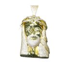 Hip Hop Pendant Necklace, Iced Out Jesus Head Design, Party