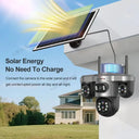 Smart Solar Camera for Home Monitoring