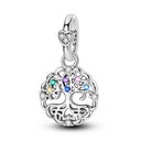 Sterling Silver Charm Family Love