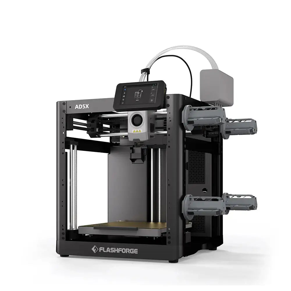 FLASHFORGE 3d Printer AD5X Multi-Color Printing High Speed Intelligent Filament System One-Click Auto Leveling Group Control