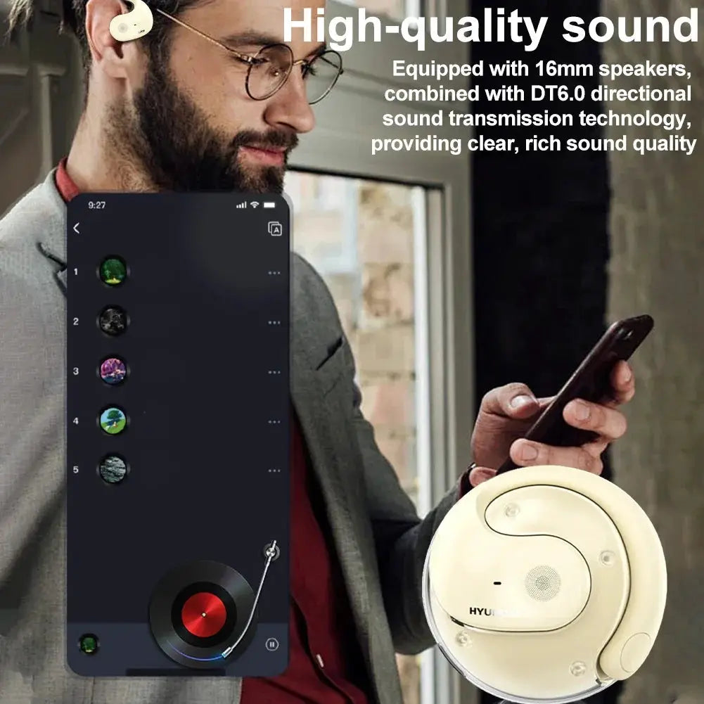 HY-T26Pro Wireless Language Translator Bluetooth Earphones