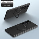 Foldable Fastened Ring Magnetic Suction Samsung S24 Ultra Case
