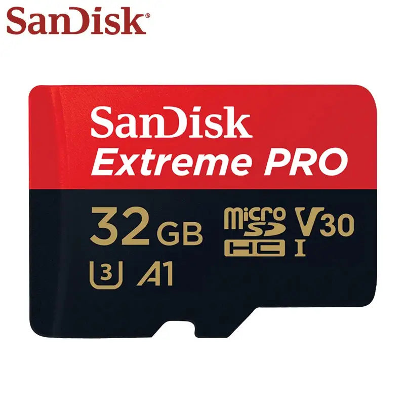 High Speed SanDisk Microsd Memory Card U3 C10 A2 V30 4K Extreme Pro Micro SD Card Up to 200Mb/s Flash TF Card for Phone Camera