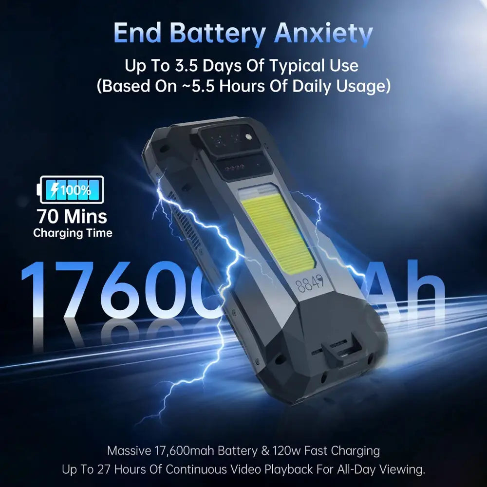 Rugged Phone With Projector — product view 5