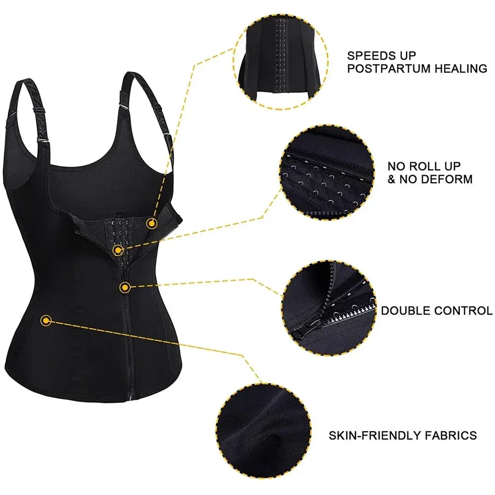 Sweat Waist Trainer Vest Slimming Corset For Weight Loss
