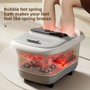 Double Person Constant Temperature Heating Fully Automatic Electric Steam Massage Foot Bath Tub For Home Use
