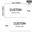 Custom Matte Business Cards 200PCS