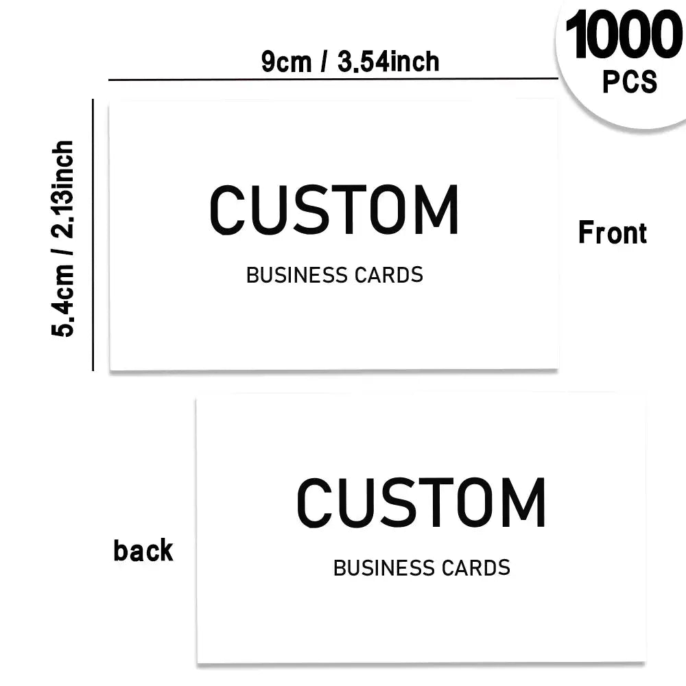 Custom Matte Business Cards — product view 12