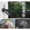 Smart 4MP Outdoor Camera With WiFi IP65 Weatherproof