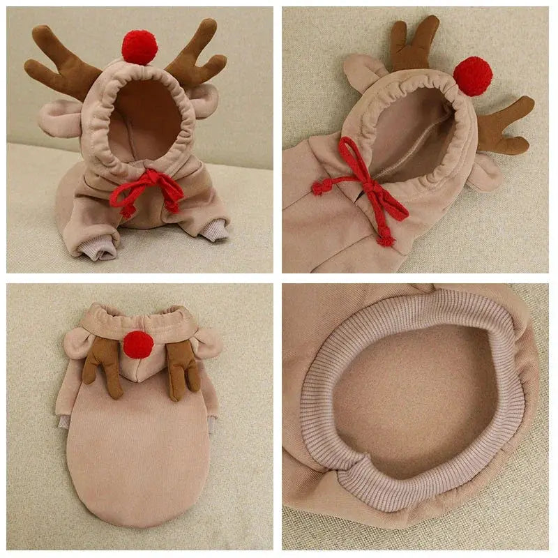Cute Fruit Dog Clothes For Small Dogs Warm Fleece Hoodie