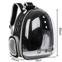 Breathable Cat & Dog Travel Backpack with Transparent Space
