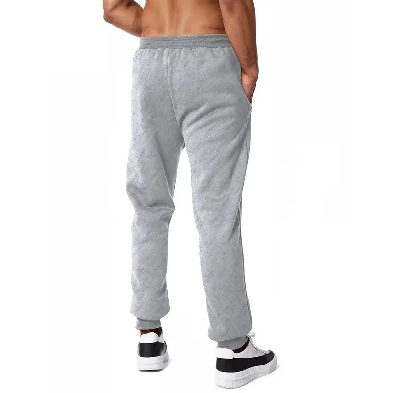 Men's Sweatpants With Side Zipper Pockets Joggers Track Pants