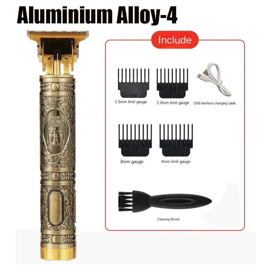 Men's Rechargeable Hair Trimmer: Professional Clippers